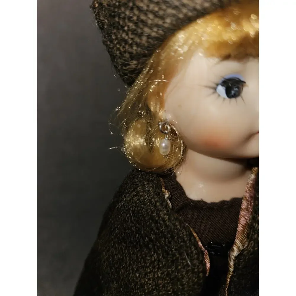 Madame Alexander Cissette OOAK Couture Doll Wool Coat Kid Shoes